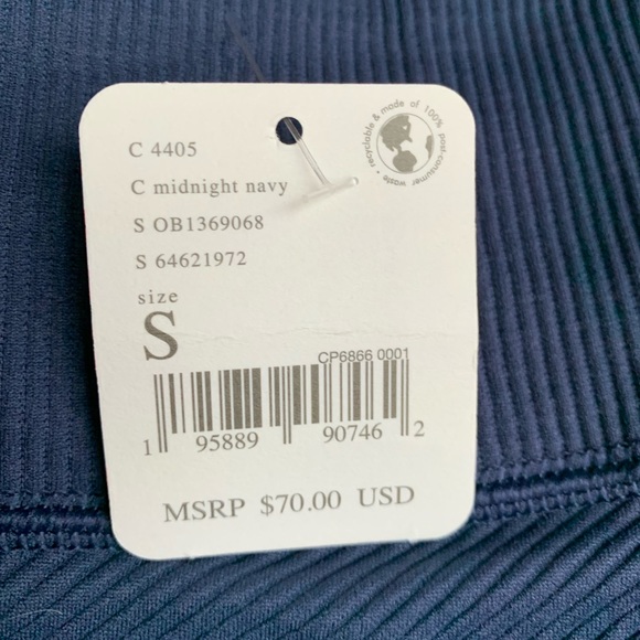 Free People FP Movement Free Throw Legging | NWT Imperfection | Size S | Navy - Picture 3 of 7